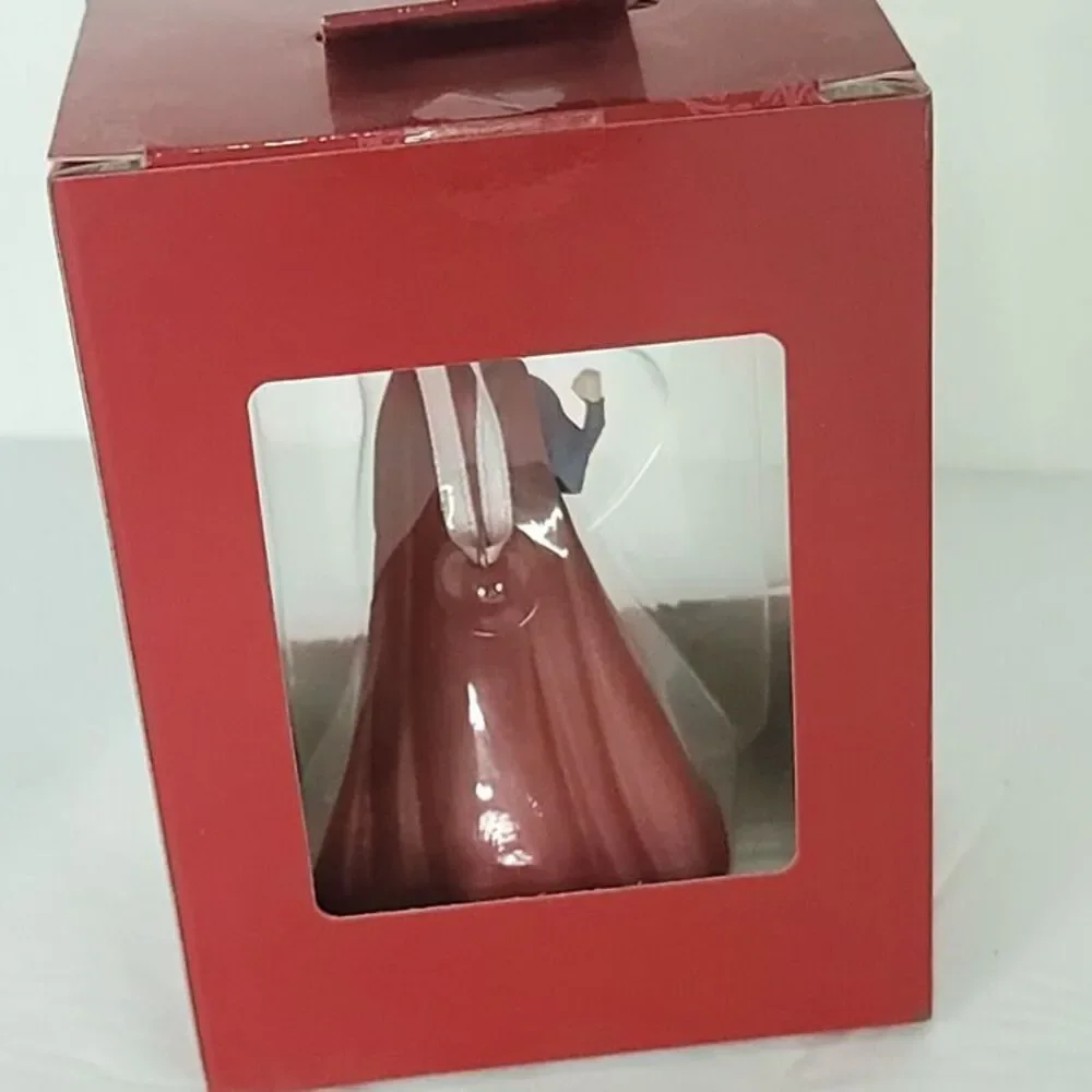 Hallmark Justice League SUPERMAN Flying Christmas Ornament Red Box NEW